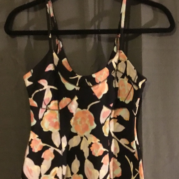 Free People Black Floral Tank - Picture 3 of 6